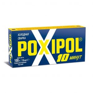 POXIPOL Холодная сварка металлическая 21гр/14мл  ― Оптовая продажа строительных материалов ТД "Одис"