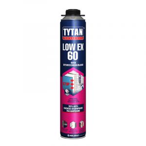 TYTAN Пена монтажная профессиональная Professional Low Expansion 60, 750мл ― Оптовая продажа строительных материалов ТД "Одис"