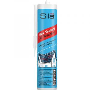 SILA PRO Max Sealant All weather, Герметик каучуковый для кровли бесцветный 290мл ― Оптовая продажа строительных материалов ТД "Одис"