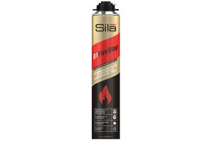 SILA PRO B1 FIRESTOP, Пена монтажная огнестойкая профессиональная 750мл ― Оптовая продажа строительных материалов ТД "Одис"