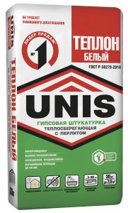 ЮНИС Штукатурка гипсовая Теплон белый 5кг ― Оптовая продажа строительных материалов ТД "Одис"